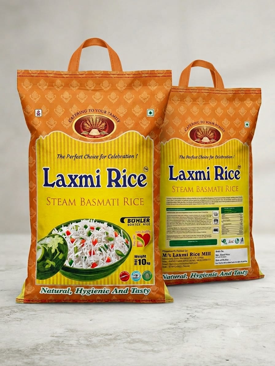 Laxmi Rice Steam Basmati Rice 10kg